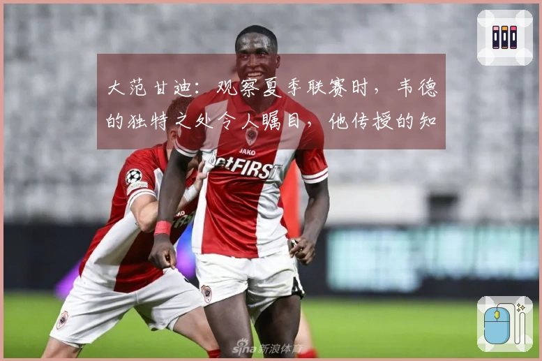 大范甘迪：观察夏季联赛时，韦德的独特之处令人瞩目，他传授的知识迅速被消化吸收